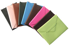 Colored Leather Envelope Picture Albums