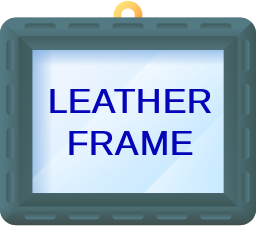   Leather Frame
